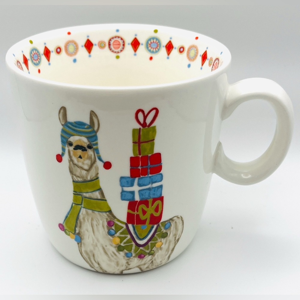 Kellie Montana x Creative Co-Op Llama Joy Mug